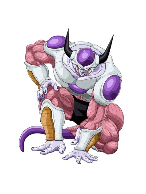 frieza 2nd form|frieza in his second form.